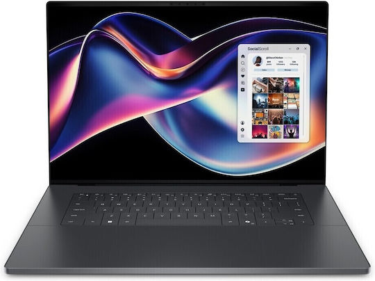 Dell XPS 16 DA16260 16" OLED Touchscreen 120Hz (Ultra 7-358H/32GB/1TB SSD/W11 Pro) Graphite (International English Keyboard)