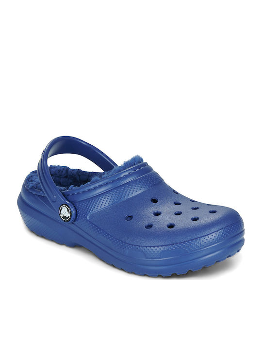 Crocs Classic Lined Clog Детски чехли Сини