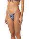 Bikini Slip Brown Patterned