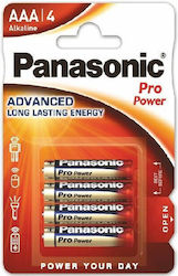 Panasonic Pro Power AAA 1,5V 4 Stück LR03PPG/4BP