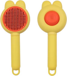 Yellow Button Cleaning Brush