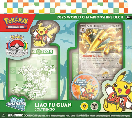 Pokemon Tcg – Дек за Световното първенство 2025: Liao Fu Guan