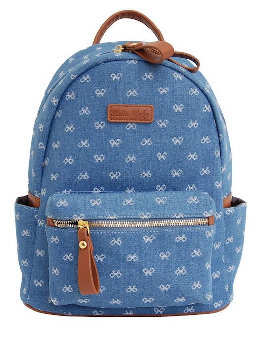 Women's Blue Backpack Bag