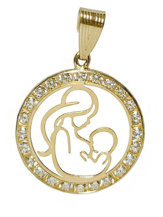 Charm Aus 14K Gold