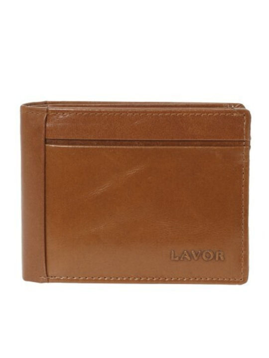 Lavor Δερμάτινο Ανδρικό Πορτοφόλι με RFID Ταμπά