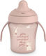 Suavinex Baby Sippy Cup Plastic with Handles Pink for 6m+ 200ml