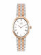 Visetti Women's Watch Battery with Pink Gold Stainless Steel Bracelet