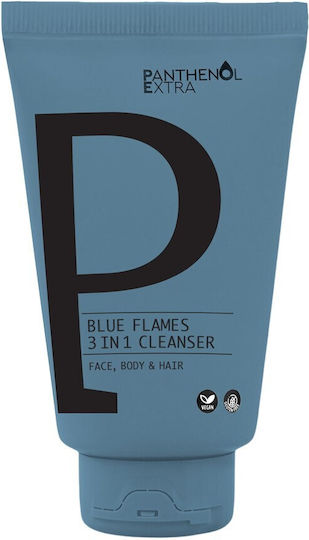 Panthenol Extra Flames 3in1 Cleanser Shower Gel for Men & Citrus Scent 200ml