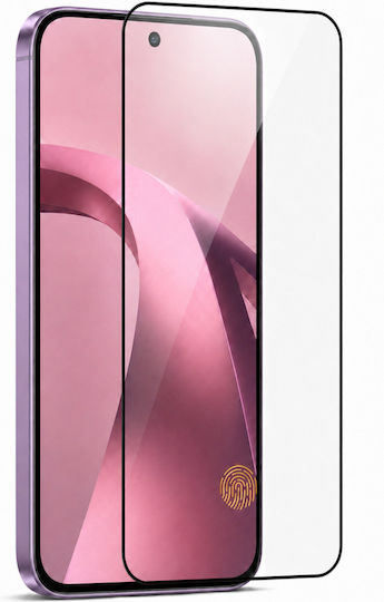 Avizar Screen Protector Xiaomi 17t 2.5d Glass Fingerprint Compatible Black Transparent