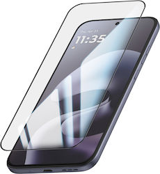 Avizar Screen Protector Motorola Moto G67 G77 G87 Tempered Glass Black Transparent Avizar Screen Protector Motorola Moto G67 G77 G87 Tempered Glass Black Transparent