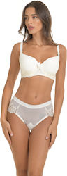 Miss Rosy Braut-Set Aus Spitze Tüll 833-3264-1 Ivoor