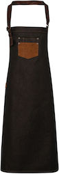 Premier Waiter Full Body Apron Division Black