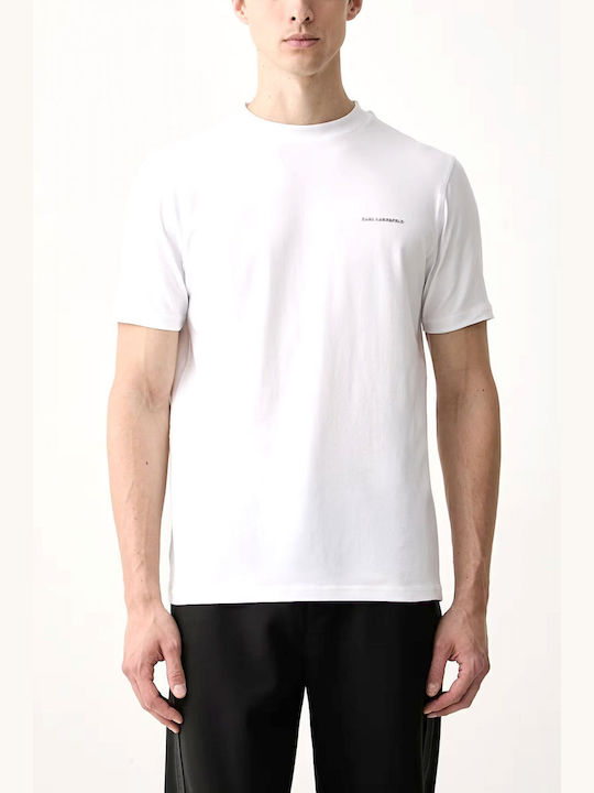 Karl Lagerfeld Tricou cu mânecă scurtă Alb