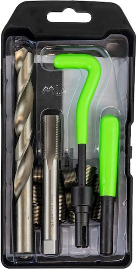 Jbm Set de Reparare a Filetelor M14 X 1,25 12 Buc 53041