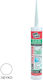 Newplan Schimmelresistente Weiße Silikondichtstoff 340gr