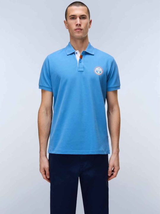 Napapijri Polo Blouse Light Blue