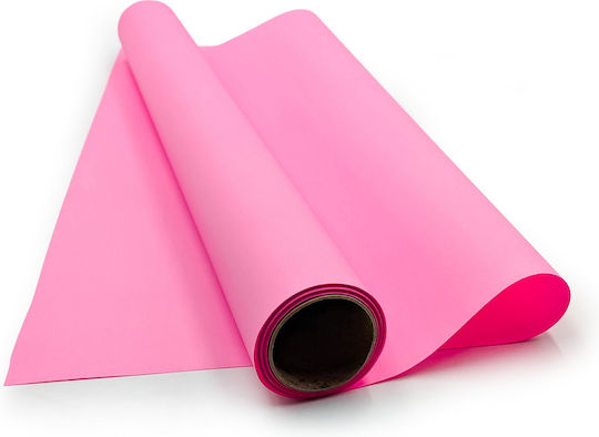 Duftende Blumenfolie Satin Aroma Rosa Rolle 50cm x 9m