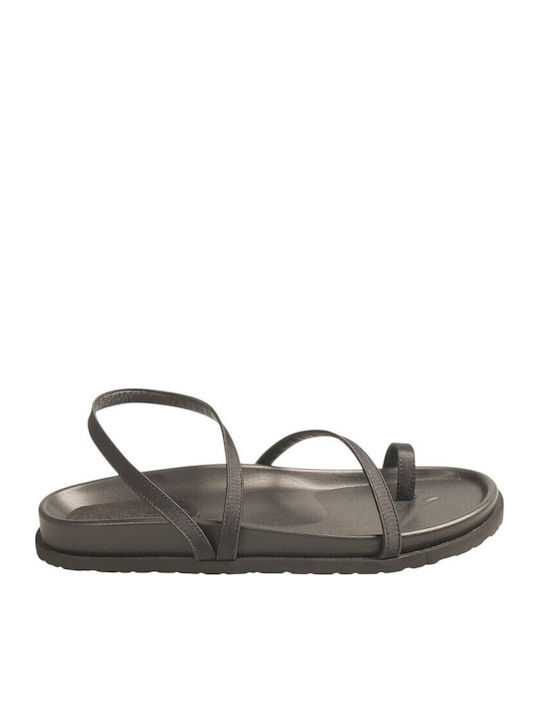 Baroque Women's Flat Sandals Black