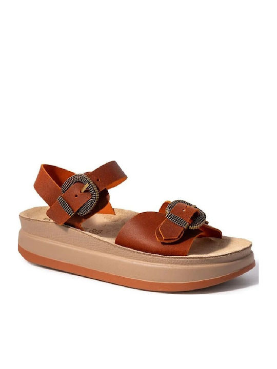 Fantasy Sandals Γυναικεία Σανδάλια Πορτοκαλί