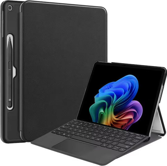Flip Cover Dauerhafte mit Tastatur Schwarze Microsoft Surface Pro 12 12" 2025