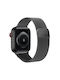 Decoded Milanese Loop Apple Watch 44 45 46 49mm Stainless Steel Black