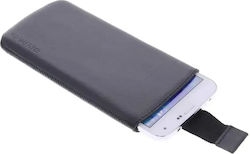 Valenta Case Iphone 5 Pocket Classic 1511127 10-79 Genuine Leather Scratch Dust Protection Black
