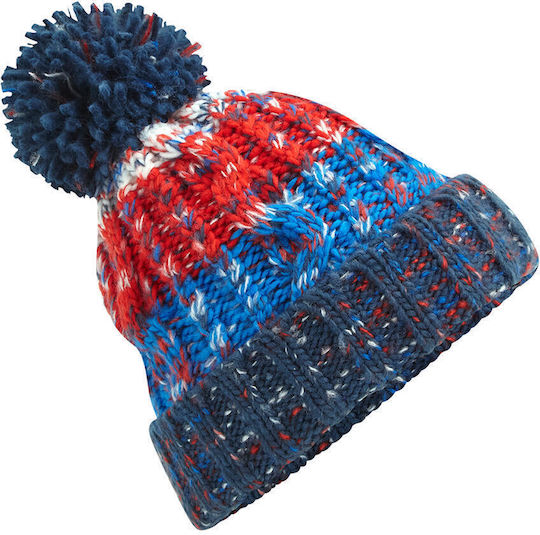 Pom Pom Beanie Unisex Σκούφος Πλεκτός
