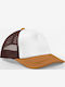 Καπέλο Retro 5 Panel Trucker B639 Beechfield Chocolate Dark Amber