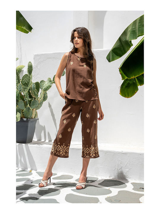 Set Maro Dama Cu Pantaloni