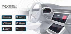 Pixsel Displayschutzfolie für Auto-Audiozubehör Gloss 14.3" Kompatibel mit Volkswagen Transporter T7