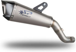 Ducati Multistrada V4 Auspuff-Endrohr Konix Evo Titan Gdu1605tom Spark Gdu1605tom