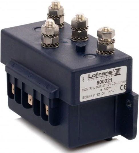 Lofrans Anker-Arbeiter Relé 600021 Steuerkasten 12V 4 Terminals