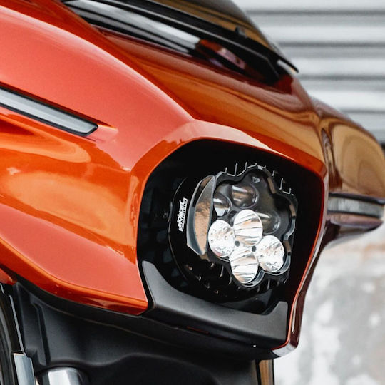 Μπροστινό Φανάρι Harley Davidson Street Glide Custom Dynamics Shark Demon 2 Performance Led Headlight.ki
