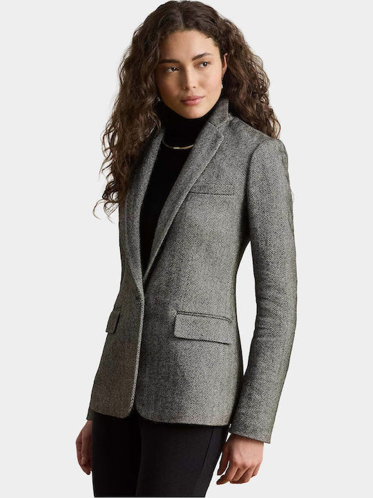 Ralph Lauren Damen Blazer Grau