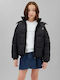 Kids Quilted Jacket Black