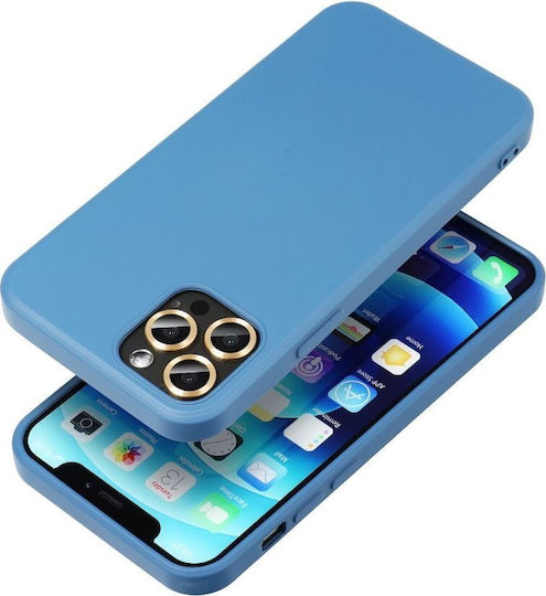 Silicone Plastic Blue Back Cover (Honor 600 Pro)