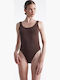 Rio Bodysuit Brown Nadia Rapti