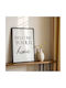 Quote Poster Welcome To Our Home Pst25162 40cm X 50cm Frame Natural Wooden Beige