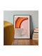 Poster Coffee Rainbow Pst25357 40cm X 50cm Brown Wooden Frame