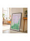 Poster Charleston Pop Art Pst25510 40cm X 50cm Brown Wooden Frame