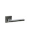 Best Design WC Lever with Rosette 375 Black