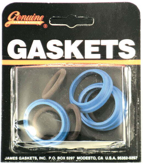 James Gasket Motorrad-Getriebewellendichtungssätze O-Ring Ωστηρίων Tappets Harley Davidson '91 '03 Xl Sportster Pushrod Cover Seal Kit