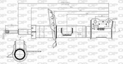 Open Parts Shock Absorber for Opel Meriva B Open Parts Shock Absorber for Opel Meriva B