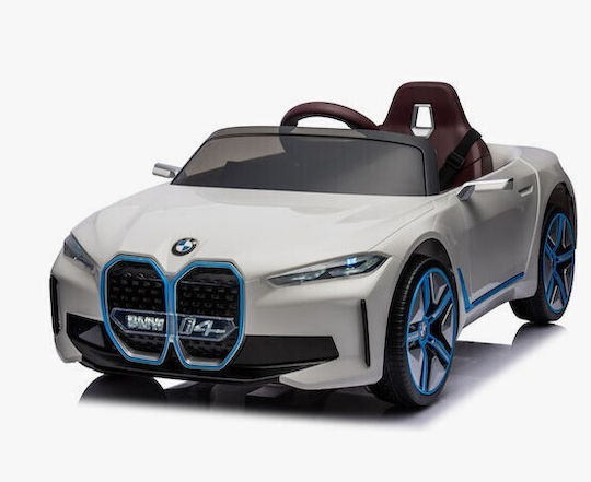 BMW I4 Μονοθέσιο με Τηλεκοντρόλ Licensed 12 Volt Λευκό
