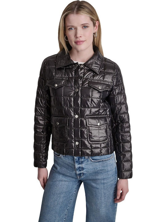 Damen Jacken für Winter Schwarz