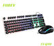 Forev FV-Q90 Gaming Keyboard Set with RGB Lighting & Mouse (English US)