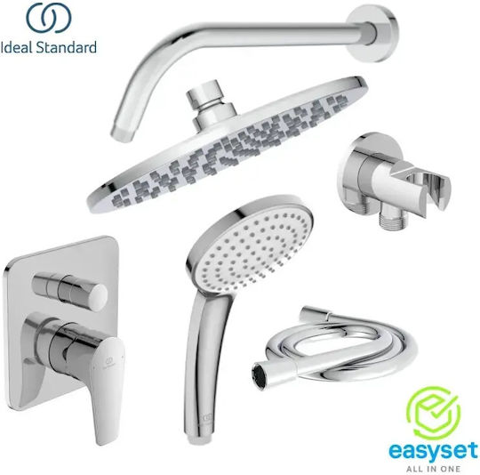 Ideal Standard für Eingebaute Wasserhähne in Silber