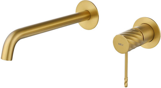 Imex Imex Eingebaute Wasserhähne für Waschbecken Gold