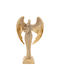 Keskor Figurină Decorativă Statuetă Din Polirosină 14x6x25cm