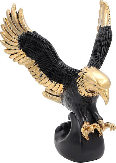 Keskor Dekorative Vogel Figur aus Polyresin 20x16x24cm